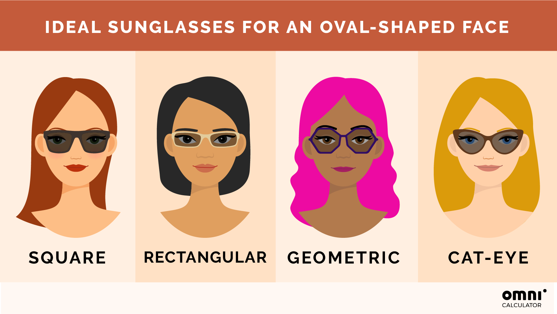 Face shape: oval